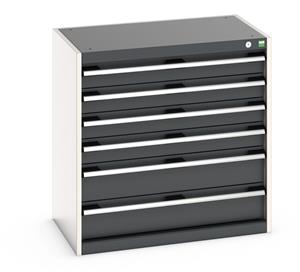 40012019.** Bott Cubio Drawer Cabinet comprising of: Drawers: 2 x 150mm, 4 x 100mm...